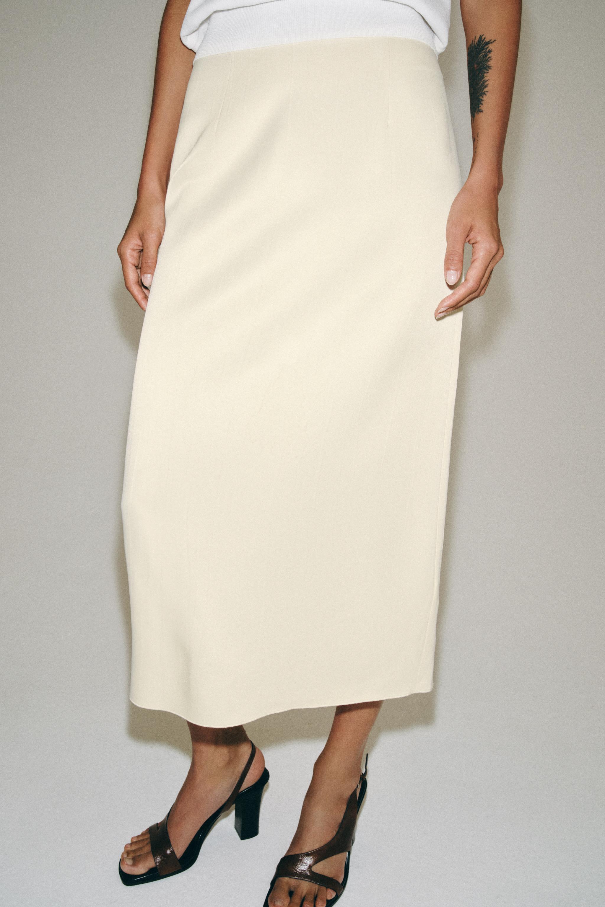 ZW COLLECTION STRAIGHT MIDI SKIRT
